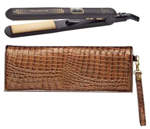 Plancha de pelo Rowenta SF6021E0 Negro, dorado