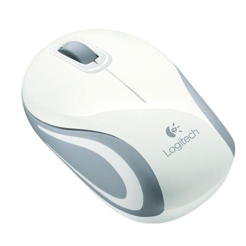 Ratón Logitech M187 Blanco Inalámbrico
