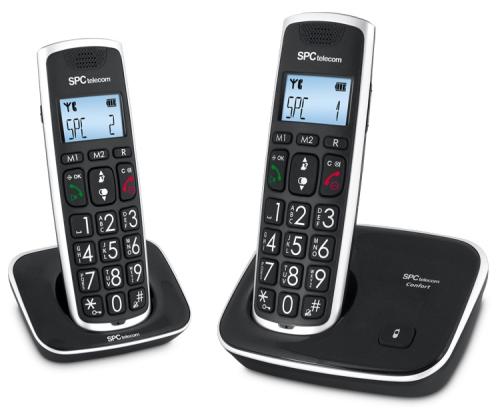 Teléfono SPC telecom 7609N Negro