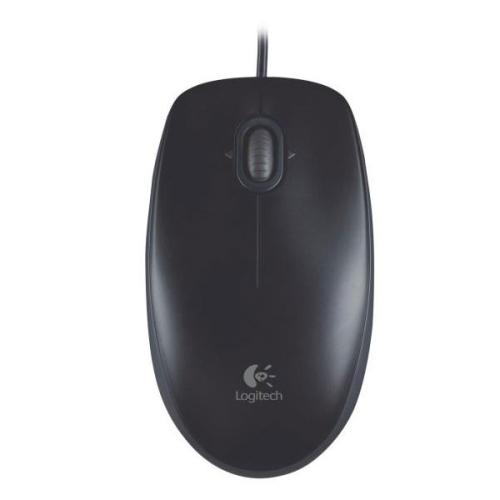 Ratón Logitech OEM B100 Negro