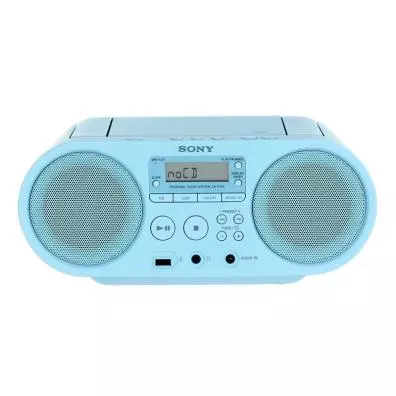Radio CD Sony ZSPS50L.CED Azul