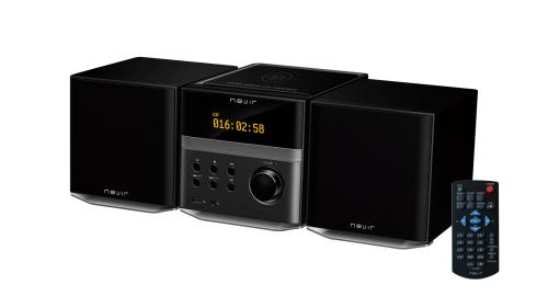 Microcadena Nevir Nvr699mcdu digital negra display cadena con usb10wx2 mp3 nvr699mdcu equipo nvr699