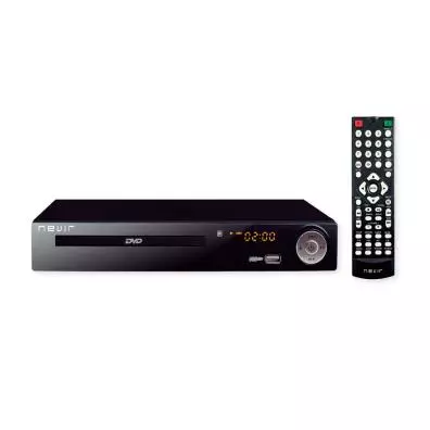 Reproductor DVD Nevir NVR-2355 DVD-T2HDU DVD, DVD+R, DVD+RW, VCD, CD, CD-R, CD-RW