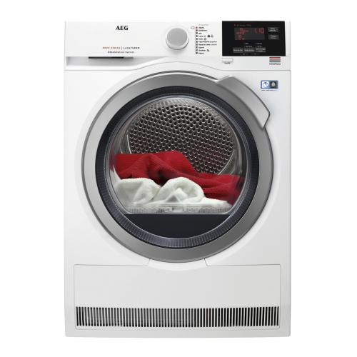 Secadora bomba de calor AEG T8DBG842 Blanco