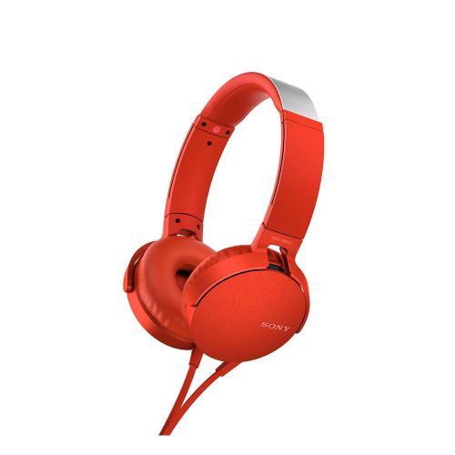 Auriculares Sony MDR-XB550APR Rojo