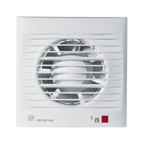 100 Cr 158mm extractor aseo extraplano ct decor100cr 13 w baño soler decor100 2500rpm 13w