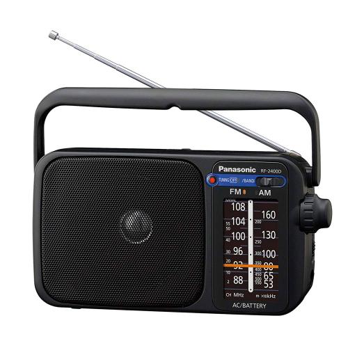 Radio Transistor Panasonic RF-2400DEG-K Negro