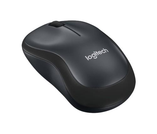 Ratón Logitech M220 SILENT RF inalámbrico Óptico 1000DPI Ambidextro Carbón vegetal