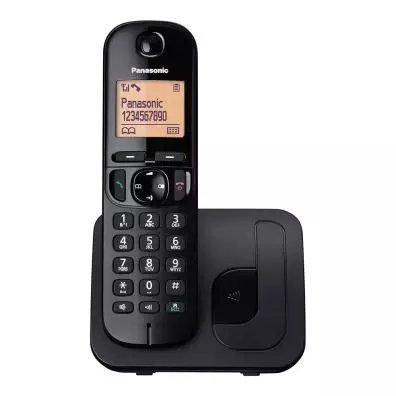 Teléfono Panasonic KX-TGC210SPB Negro