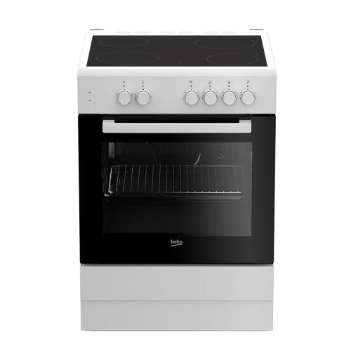 Cocina vitrocerámica Beko FSS67000GW 600