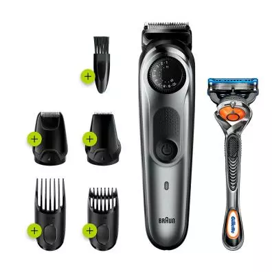 Barbero/Perfilador Braun Cuidado personal BT7220 Gris