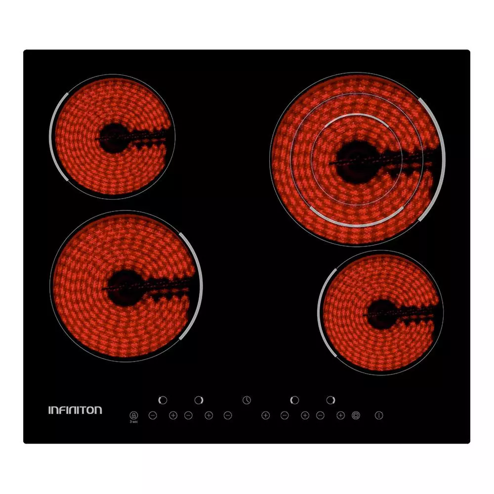 Placa Vitrocerámica Infiniton VIT4T23 4