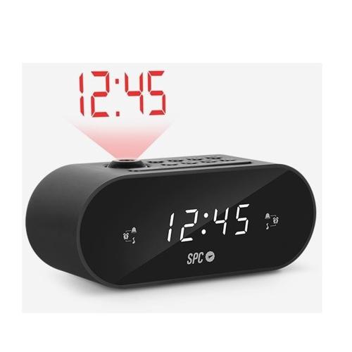 Radio Despertador SPC FRODI MAX NEGRO Negro