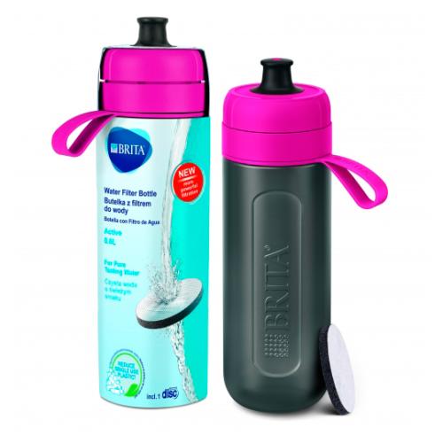 Jarra/filtro Brita Fill&Go Acive Rosa