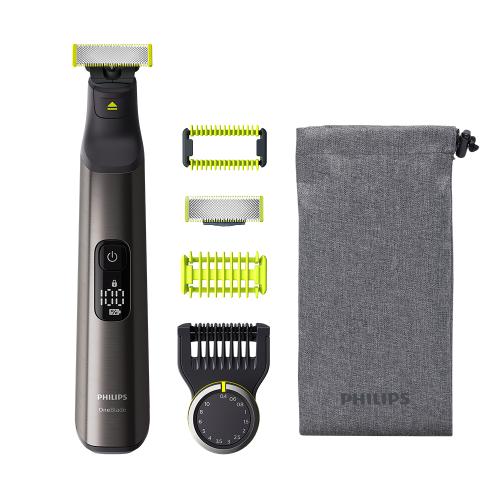 Barbero/Perfilador Philips OneBlade QP6550/15 Cromado
