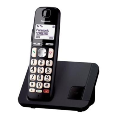 Teléfono Panasonic KX-TGE250SPB Negro