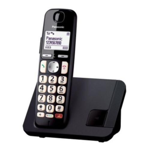 Teléfono Panasonic KX-TGE250SPB Negro