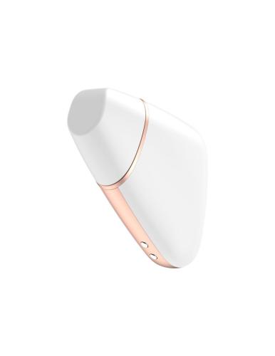 Satisfyer Love Triangle succionador de blanco white bluetooth con app