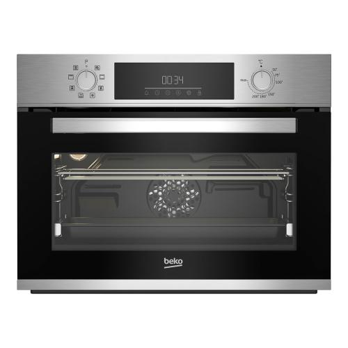 Horno Independiente Beko bbcm12300x clase 48 compacto limpieza por vapor steamshine® acero 48l inoxidable 45cm