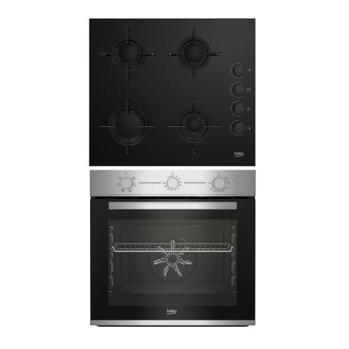 Conjunto horno y placa Beko BBSE12131CXD