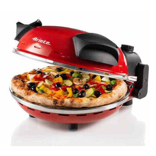 Mini-horno Ariete PIZZA IN 4' MINUTI 909 RED