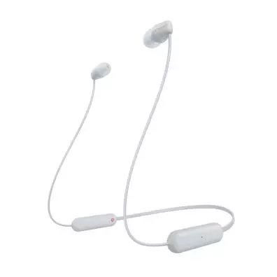Auriculares Sony WI-C100 WIC100W.CE7 BLANCO