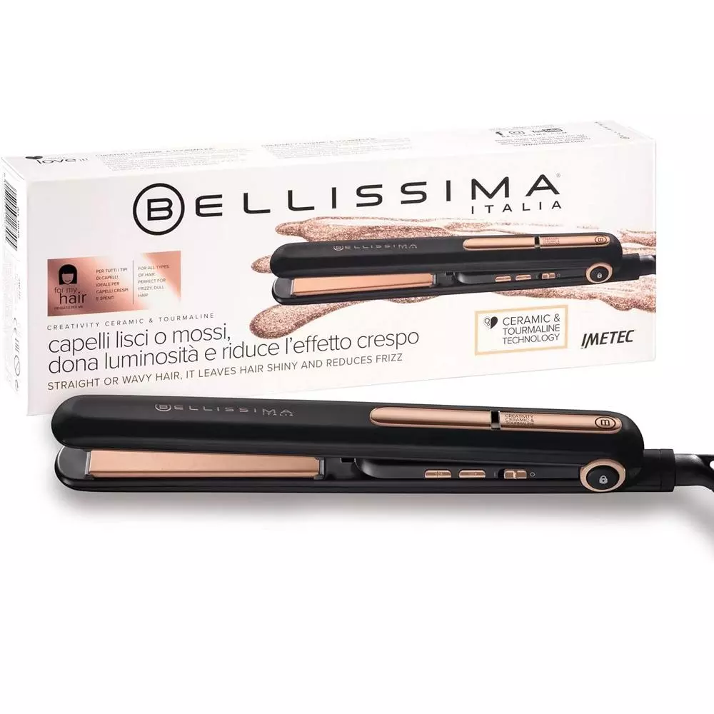 Plancha de pelo BELLISSIMA STEAM CERAMIC & KERATIN