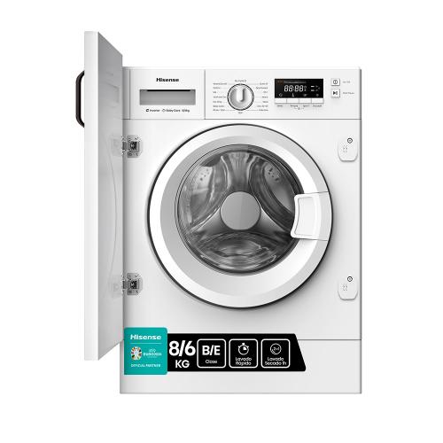 Lava-secadora Hisense WD3M841BWIES