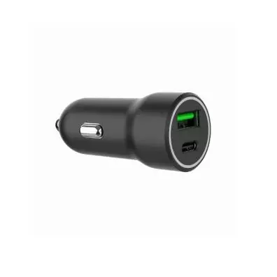 Cargador para coche Gembird TA-UC-A2PDQC20-CAR-01