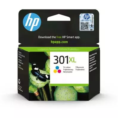 Carucho de tinta HP 301XL TRICOLOR