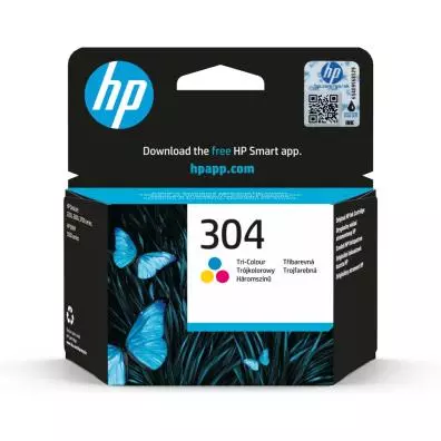 Cartucho de tinta HP 304 TRI-COLOR