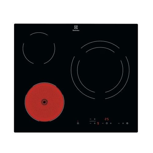 Placa Vitrocerámica ELECTROLUX LR633CK 3f Sin Marco