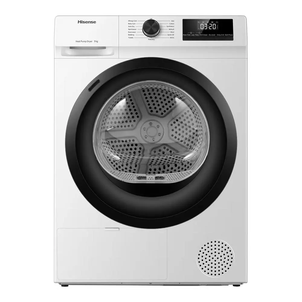 Secadora Bomba de Calor Hisense DHQE900UWDC