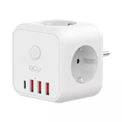 Regleta enchufe DCU Tecnologic ENERGYCUBE 37400120