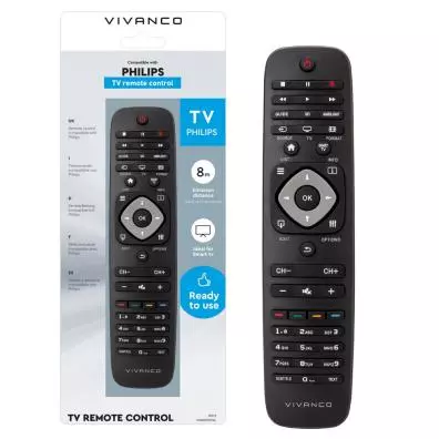 Mando a distancia Vivanco VVREMOTEPHIL NEGRO