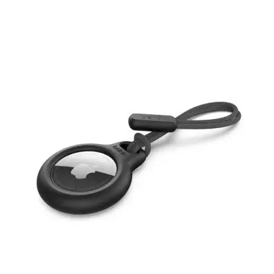 Soporte con correa para localizador Belkin AIRTAG APPLE NEGRO