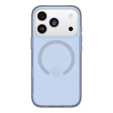 Funda Otterbox SYMMETRY CLEAR MAGSAFE APPLE IPHONE 17 PRO BLUE