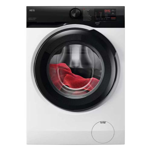 Lavadora AEG LFE6D84N4B de 8Kg Clase A y 1400Rpm | Blanco, AI WashAssist, MaxWash 45`, Motor Inverter