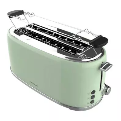 Tostador Cecotec TOAST&TASTE 1600 RETRO DOUBLE GREEN