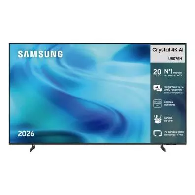 Reproductores multimedia Samsung TU85U8075HUXXC 85