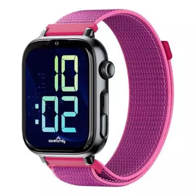 SmartWatch SAVEFAMILY SAVEWATCH PLUS 2 NEGRO/FRAMBUESA