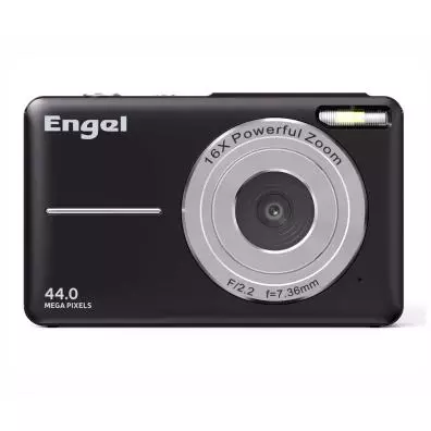 Camara Digital Engel compacta 2.4”-FHD- 44MP- Negra