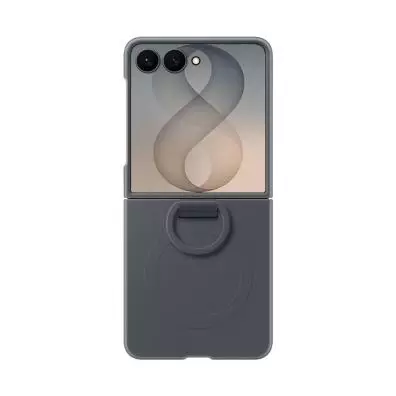 Funda Samsung SILICONE RING MAGNET PARA GALAXY Z FLIP8 GRAFITO