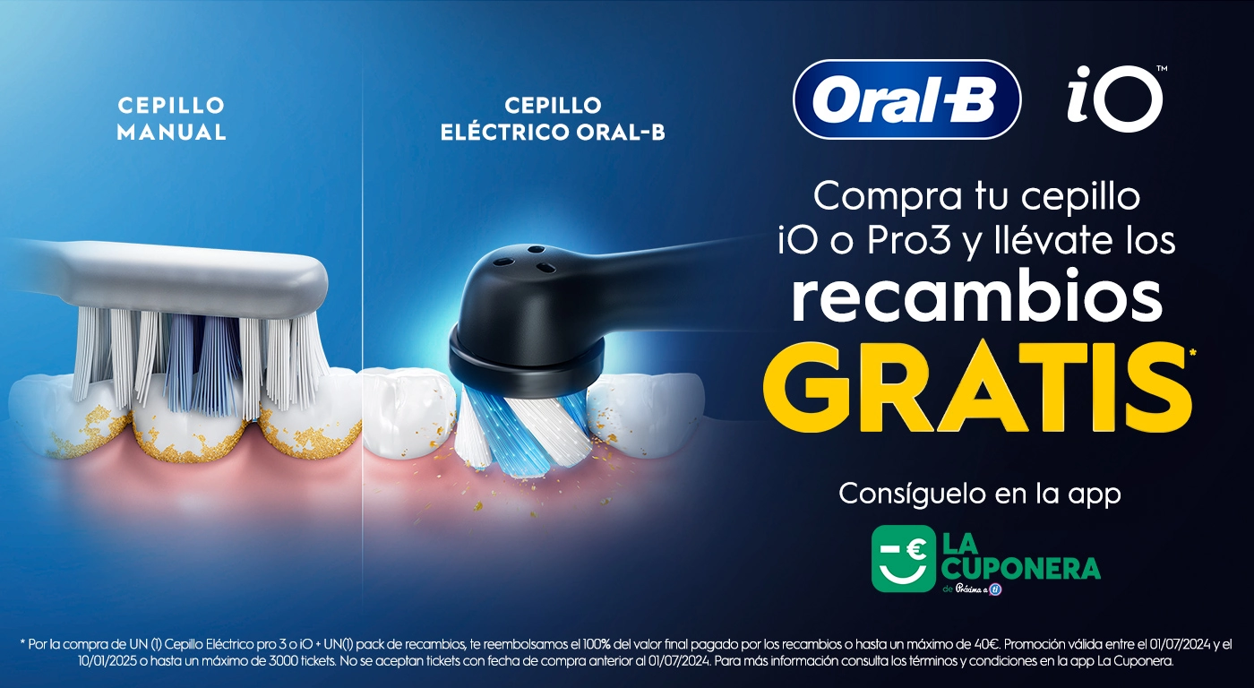 Compra tu cepillo  Pro3 o iO  y llévate los racambios gratis