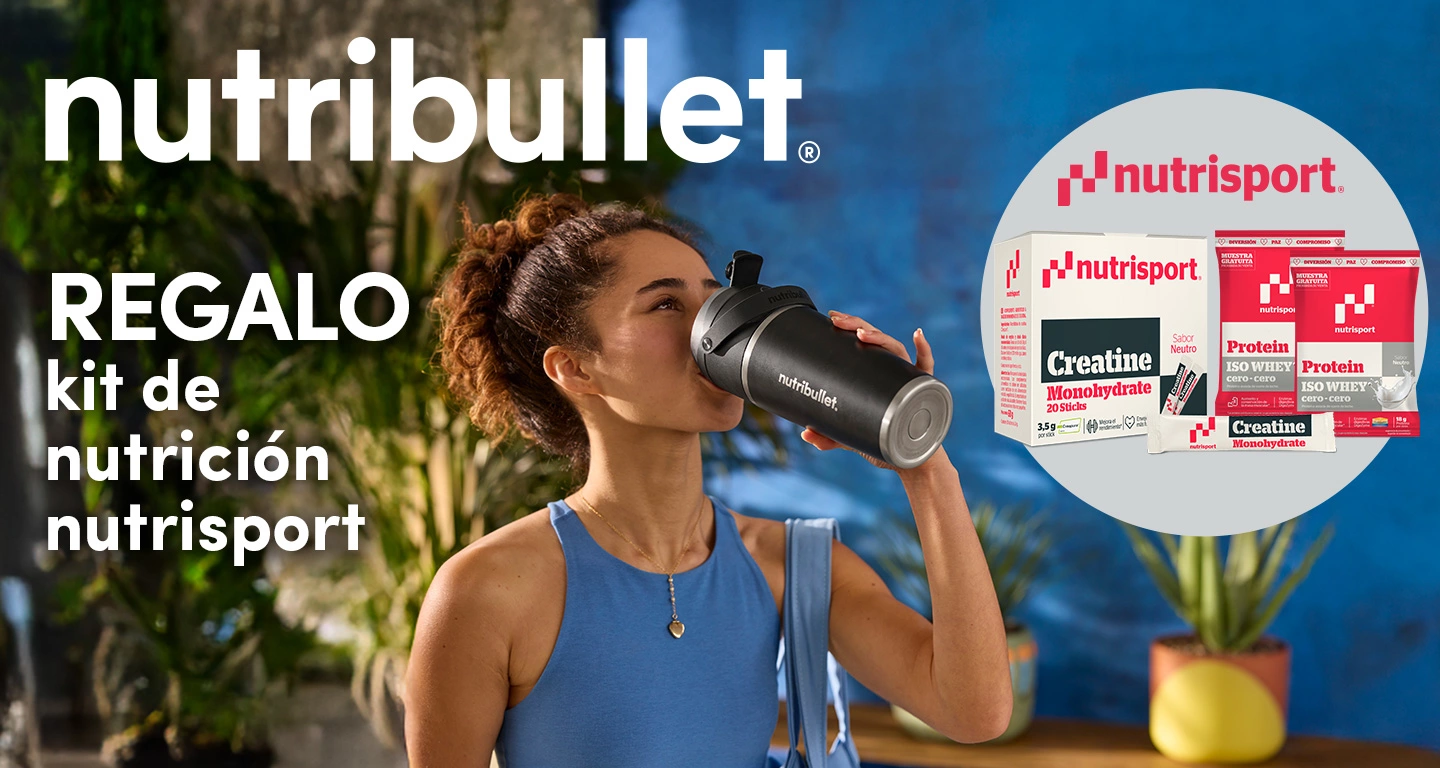 Regalo Nutribullet: Kit de nutrición nutrisport