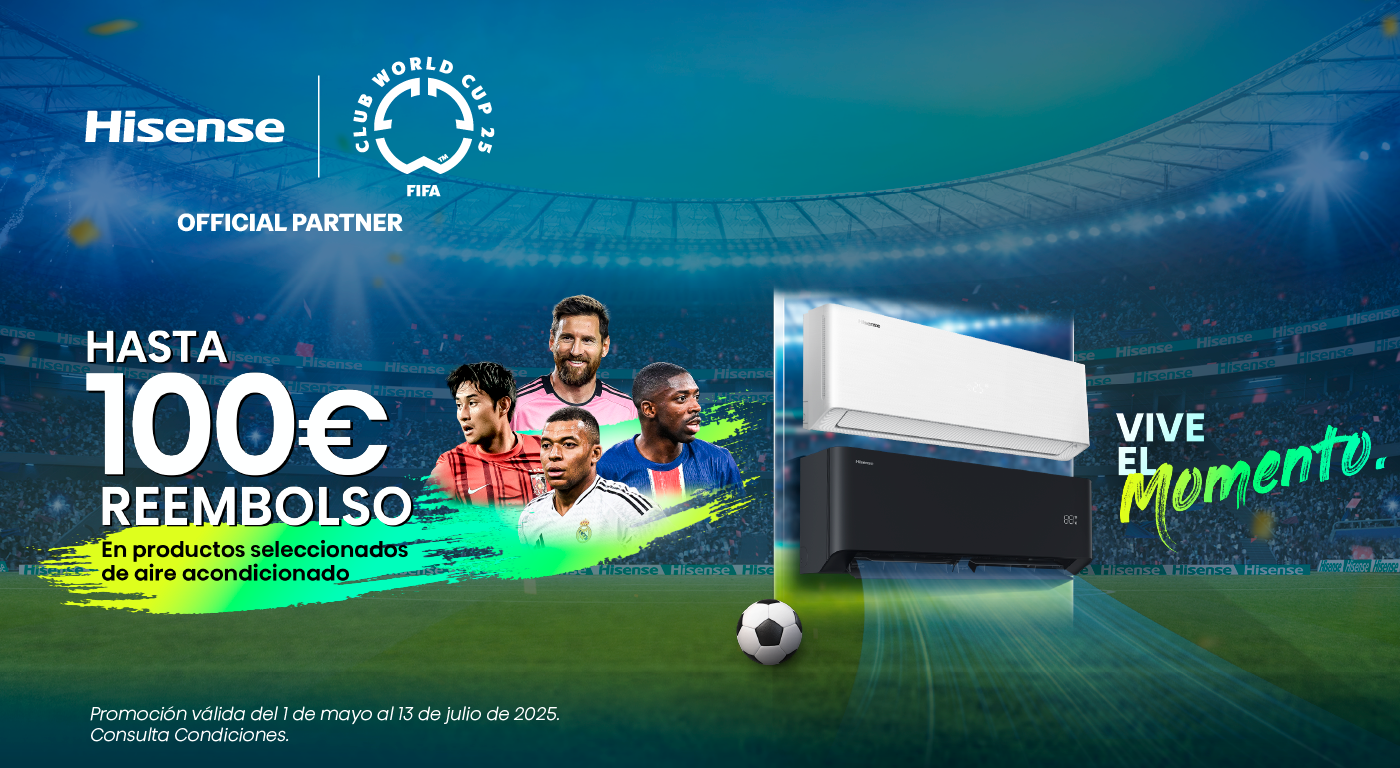 Reembolso de hasta 100€ en Aire Acondicionado