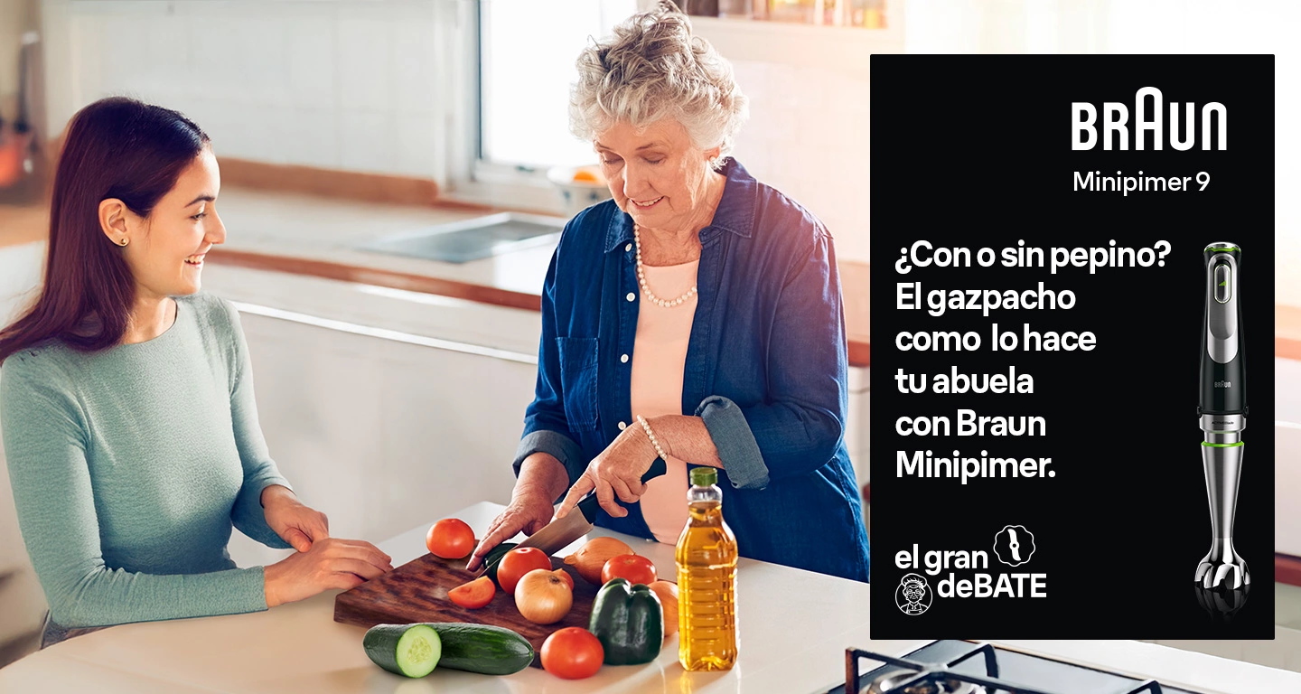 Participa y gana una Minipimer Braun MQ9147X cada día este verano