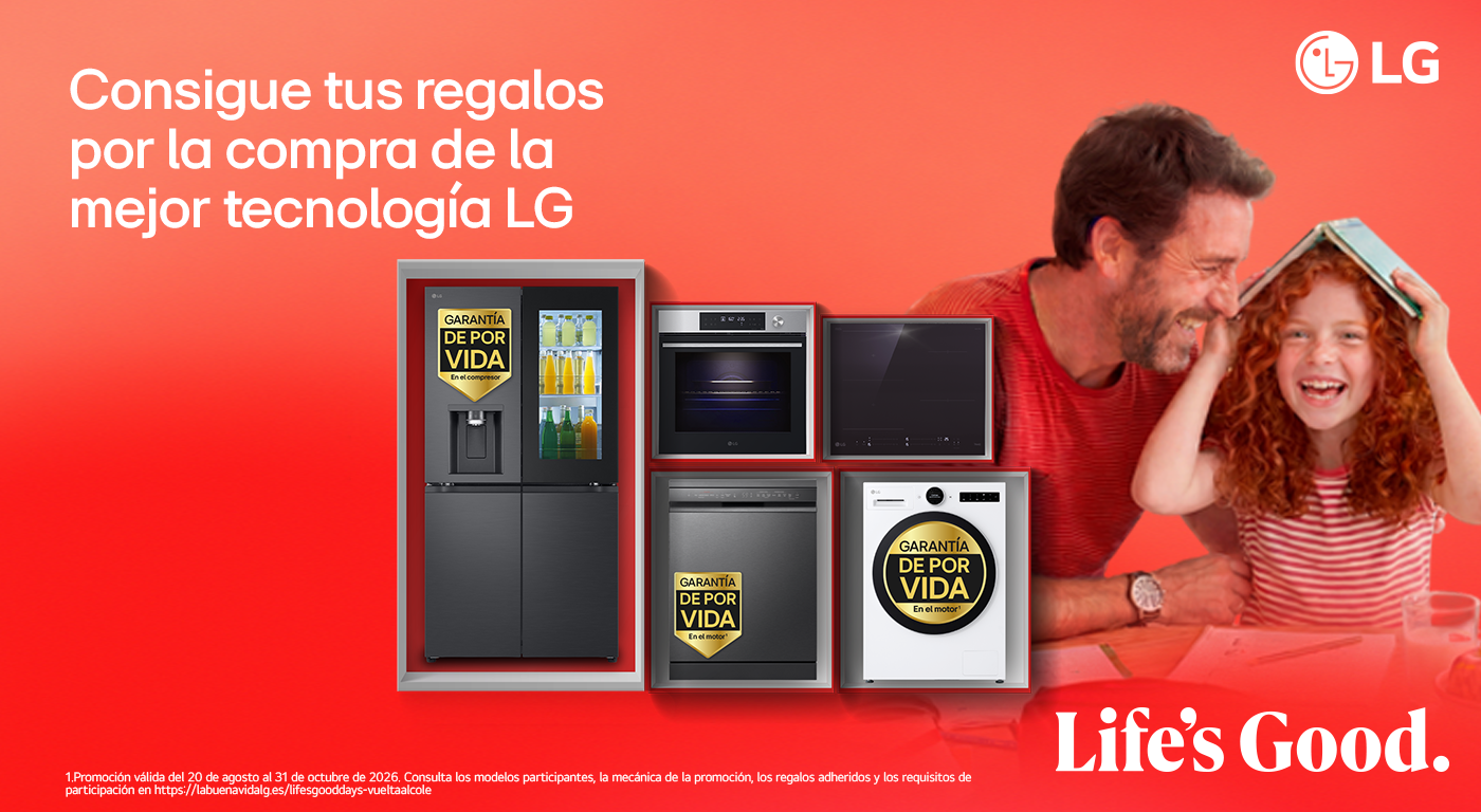 Vuelta al cole con LG: Consigue regalos por tu compra