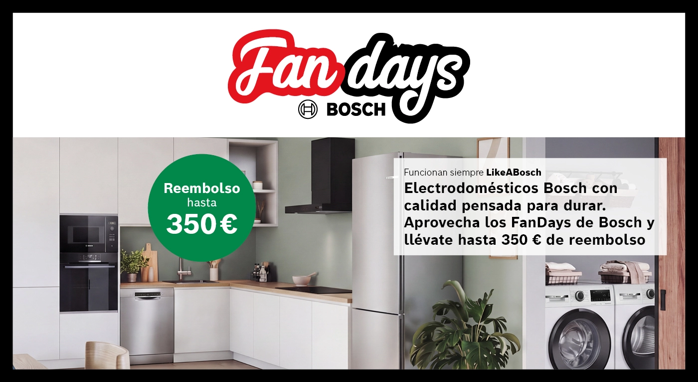 Ahorra con los Fan Days de Bosch en Milar: ¡Hasta 350€ te están esperando!  